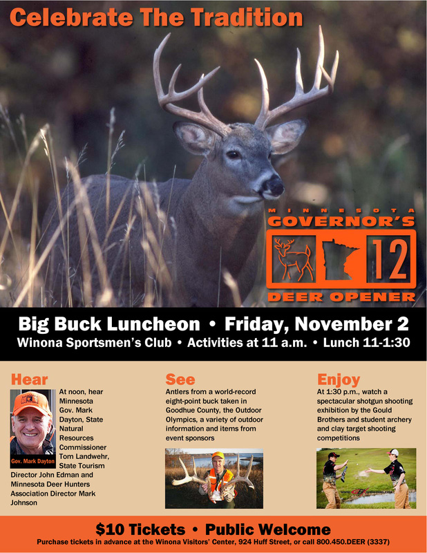 Minnesota Governor's Deer Hunting Opener Event Blog